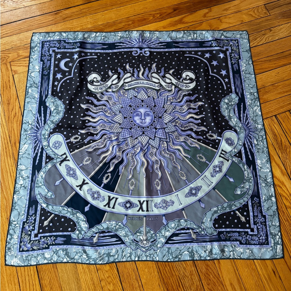 Hermes Silk Scarf